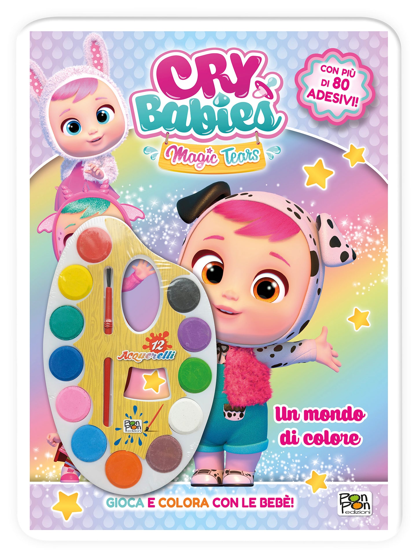 Cry Babies. Activity con gadget. Un mondo di colore + Acquerelli
