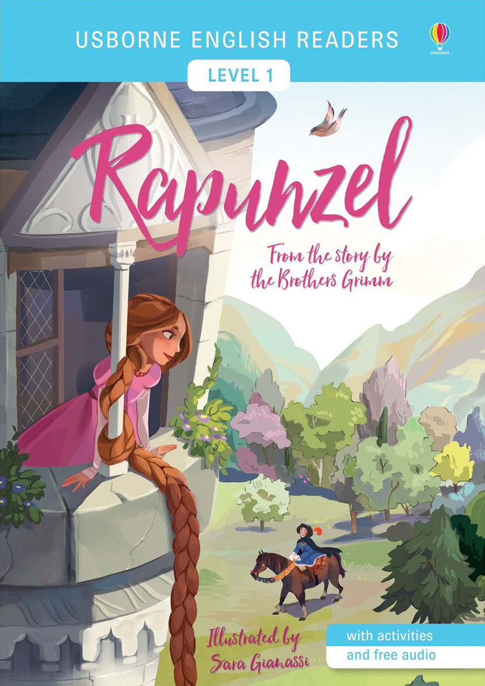 Rapunzel from the story by brothers Grimm. Level 1