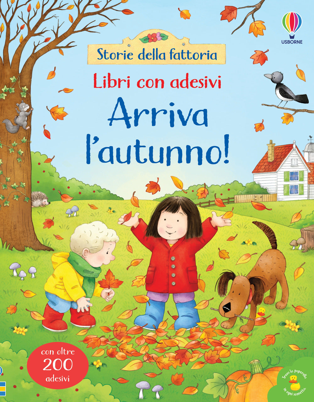 Arriva l'autunno! Con adesivi. Ediz. a colori