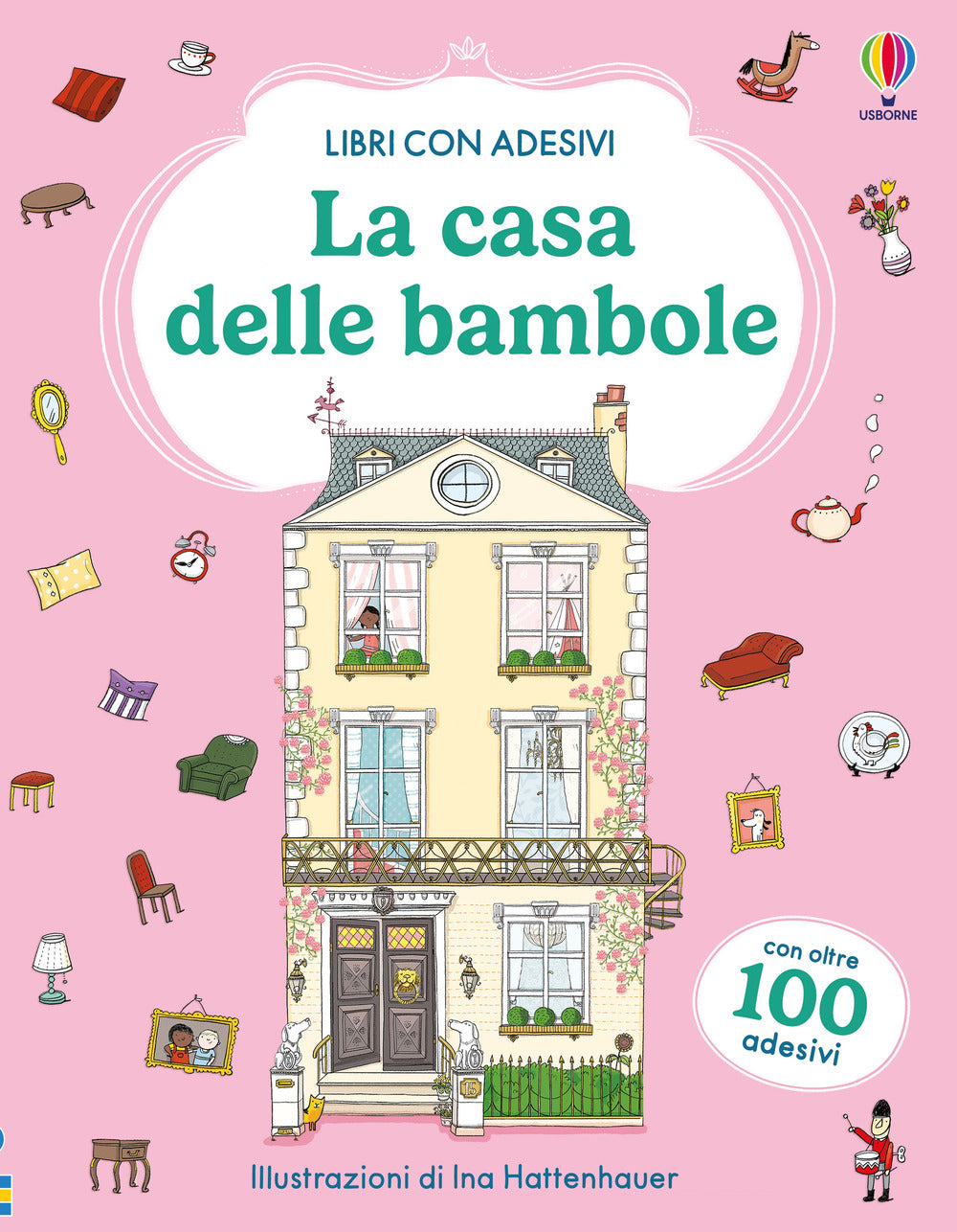 La casa delle bambole. Con adesivi