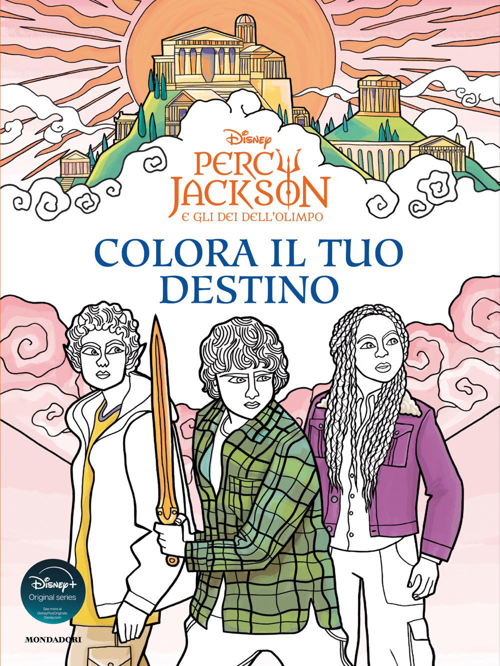 Percy Jackson e gli dei dell'Olimpo. Colora il tuo destino