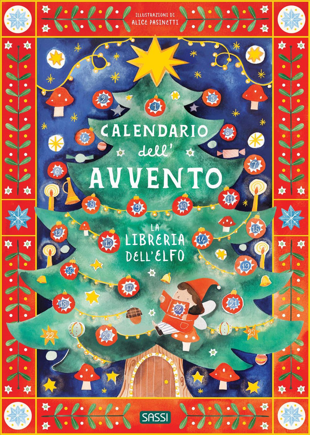 Calendario dell'Avvento. La libreria dell'elfo