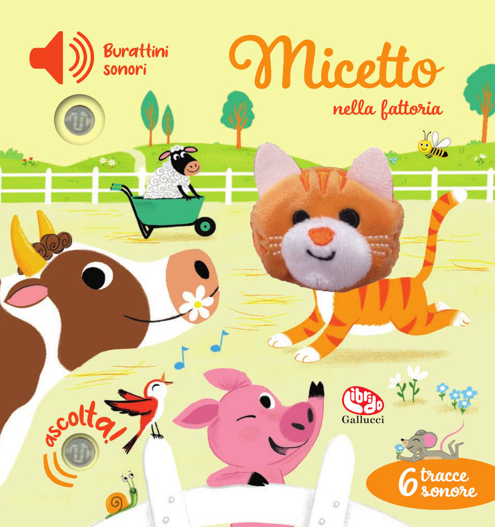 Micetto nella fattoria. Burattini sonori