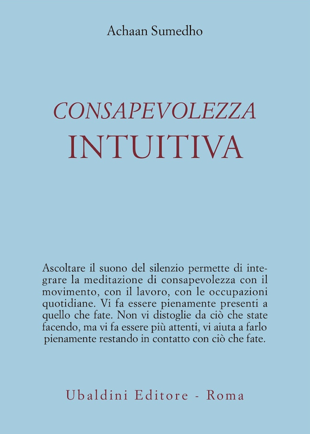 Consapevolezza intuitiva