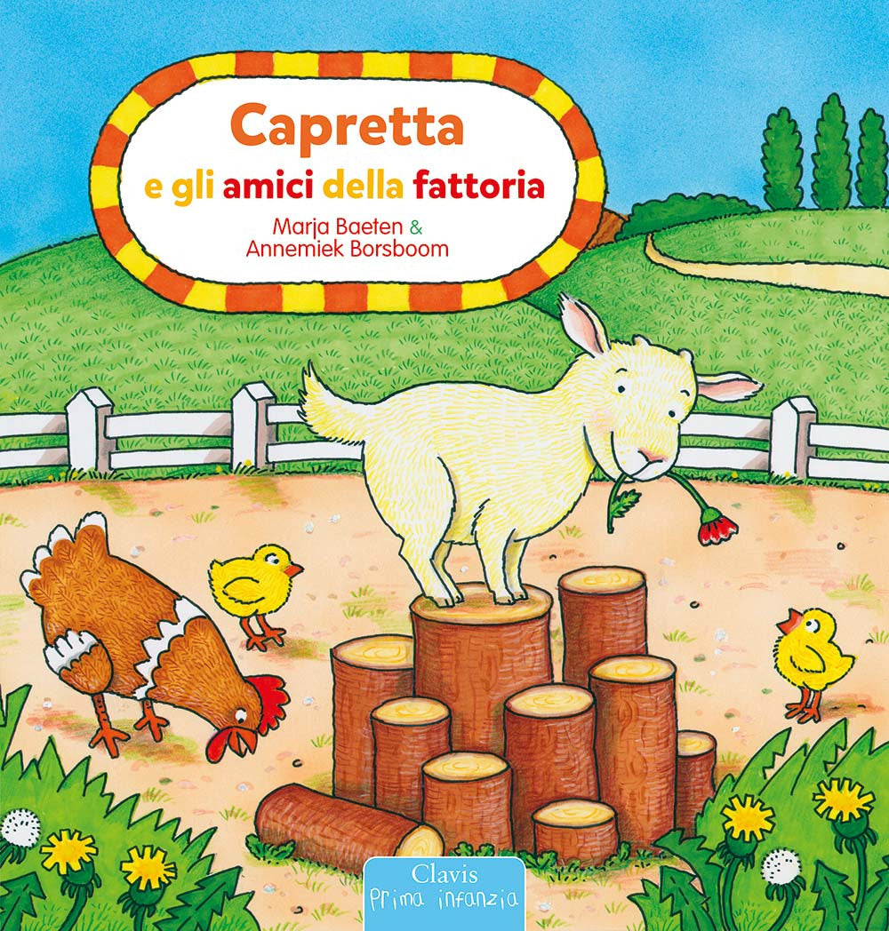 Capretta e gli amici della fattoria