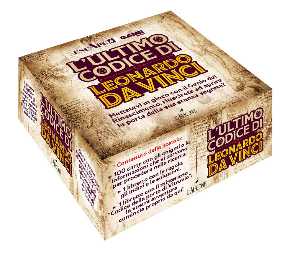 L'ultimo codice di Leonardo da Vinci. Escape game