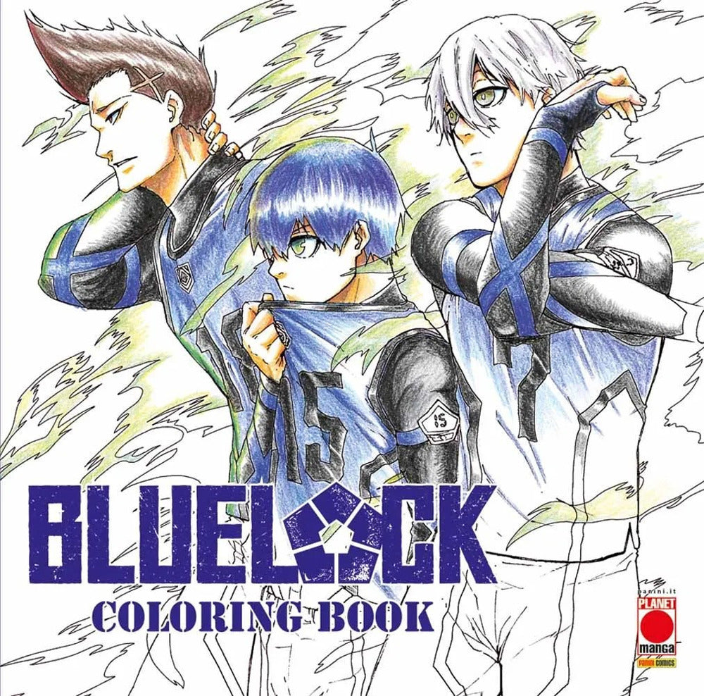 Blue lock. Coloring book