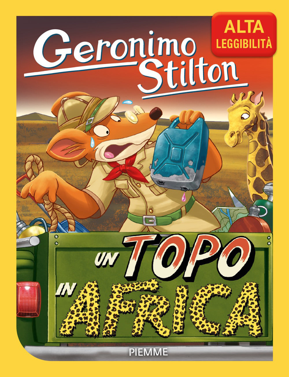 Un topo in Africa. Ediz. ad alta leggibilità
