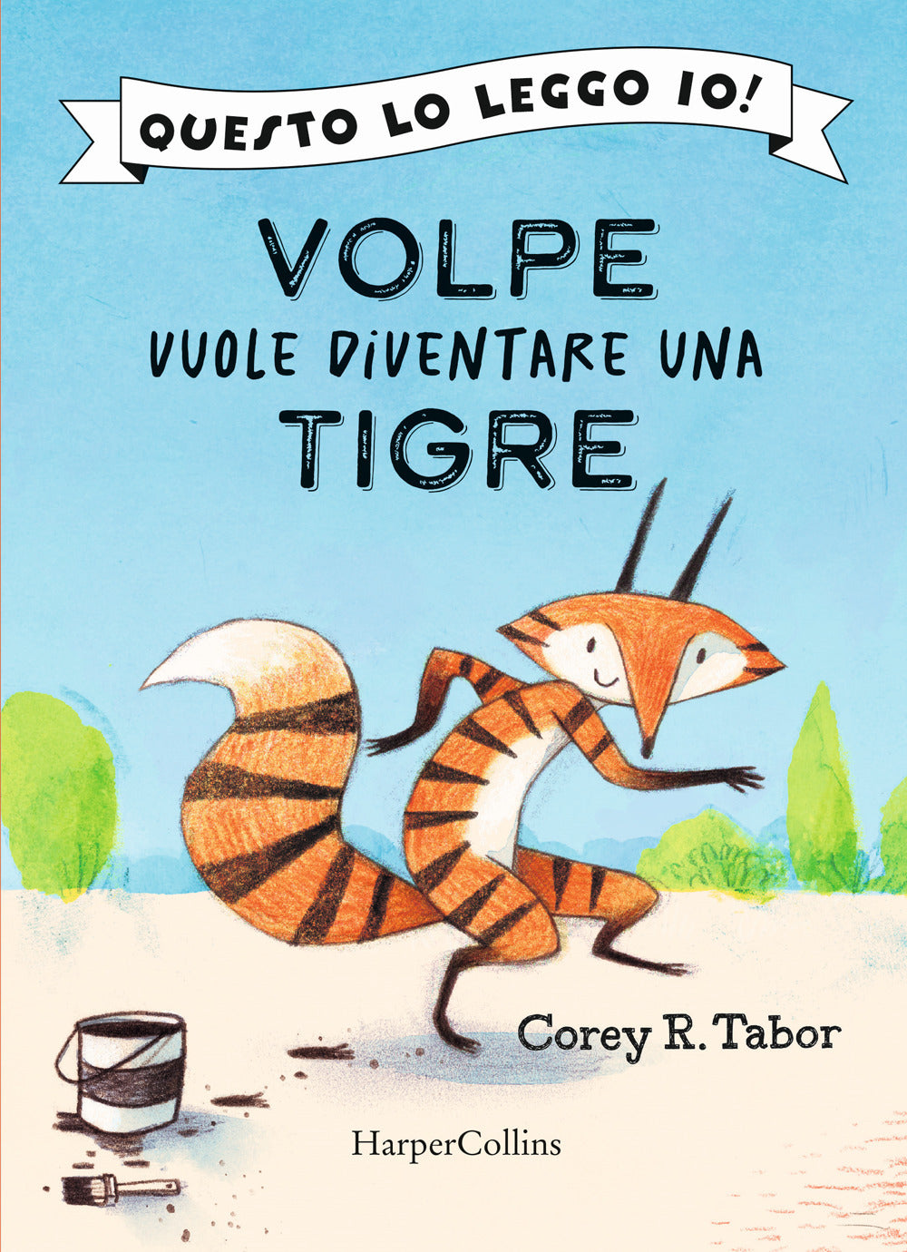 Volpe vuole diventare una tigre