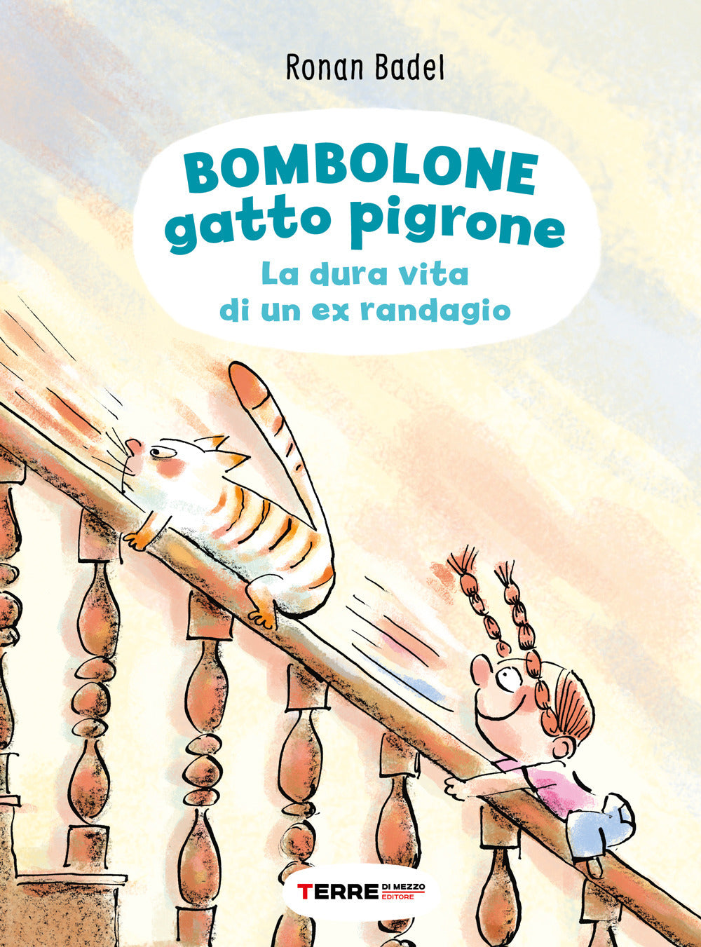 Bombolone gatto pigrone. La dura vita di un ex randagio
