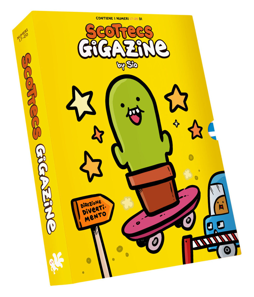 Scottecs Gigazine. Cofanetto 5. Vol. 17-20