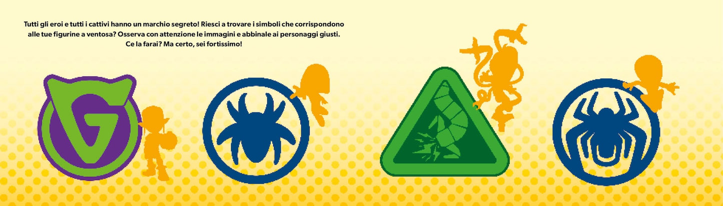 Spidey Leggi e attacca. 1 libro, 8 figurine, 2 giochi da tavolo