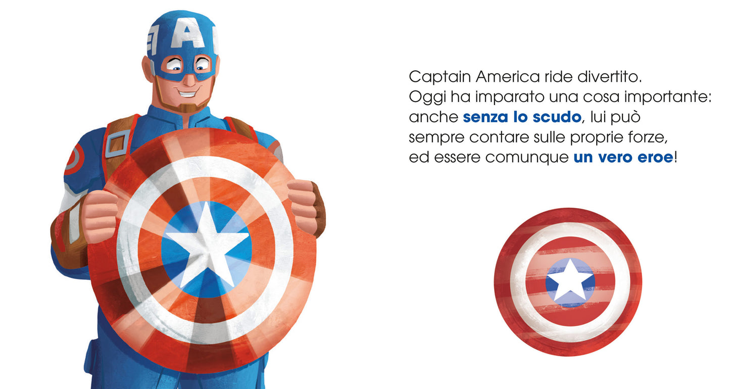 Captain America ha perso lo scudo Storie per diventare grandi Marvel
