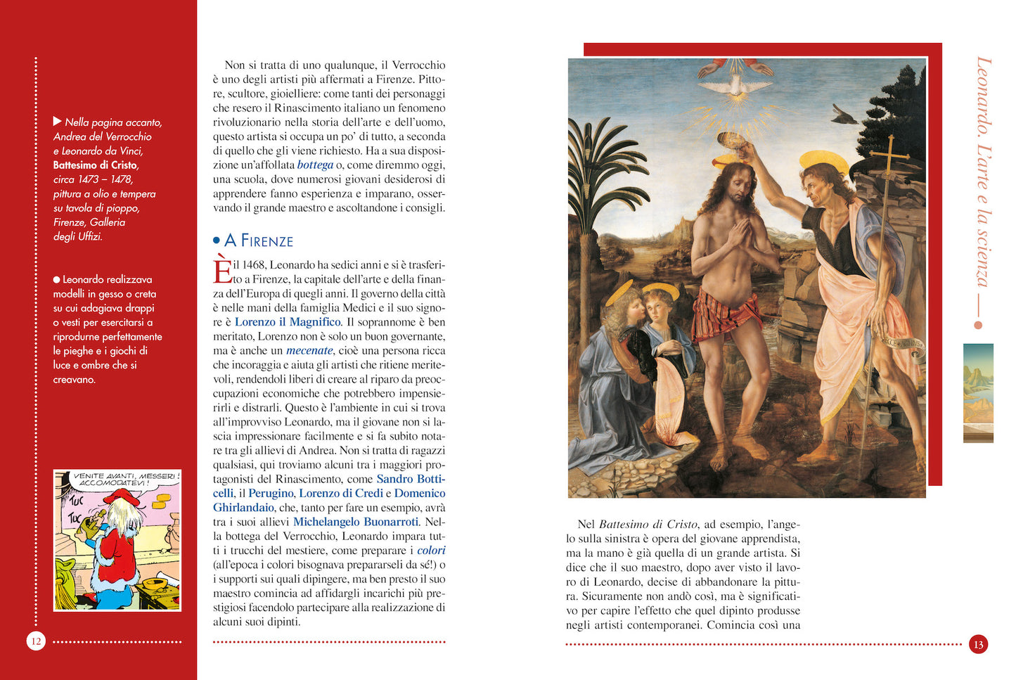 Scoprire l'arte Leonardo Michelangelo Raffaello