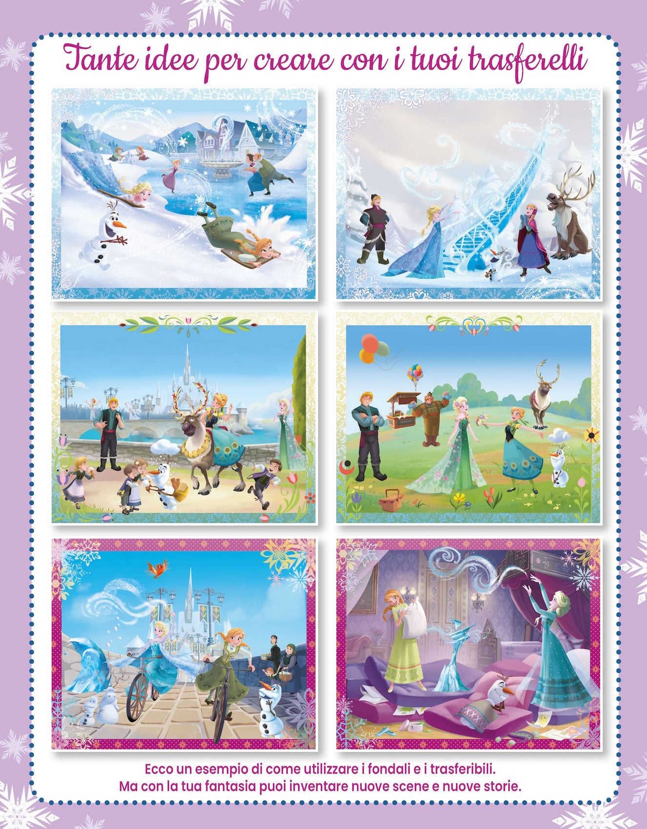 Mini Trasferelli Disney Frozen