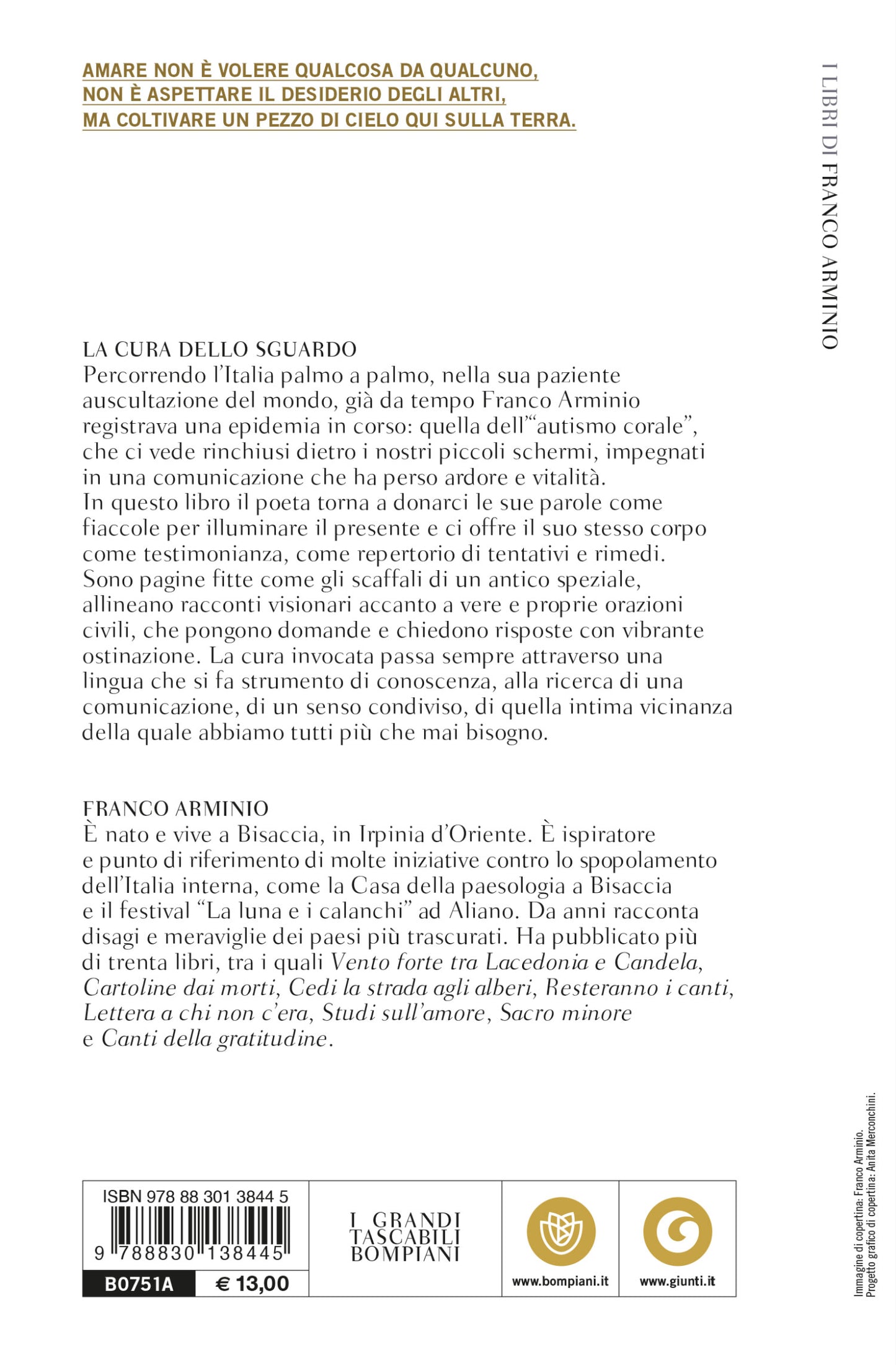 La cura dello sguardo. Nuova farmacia poetica