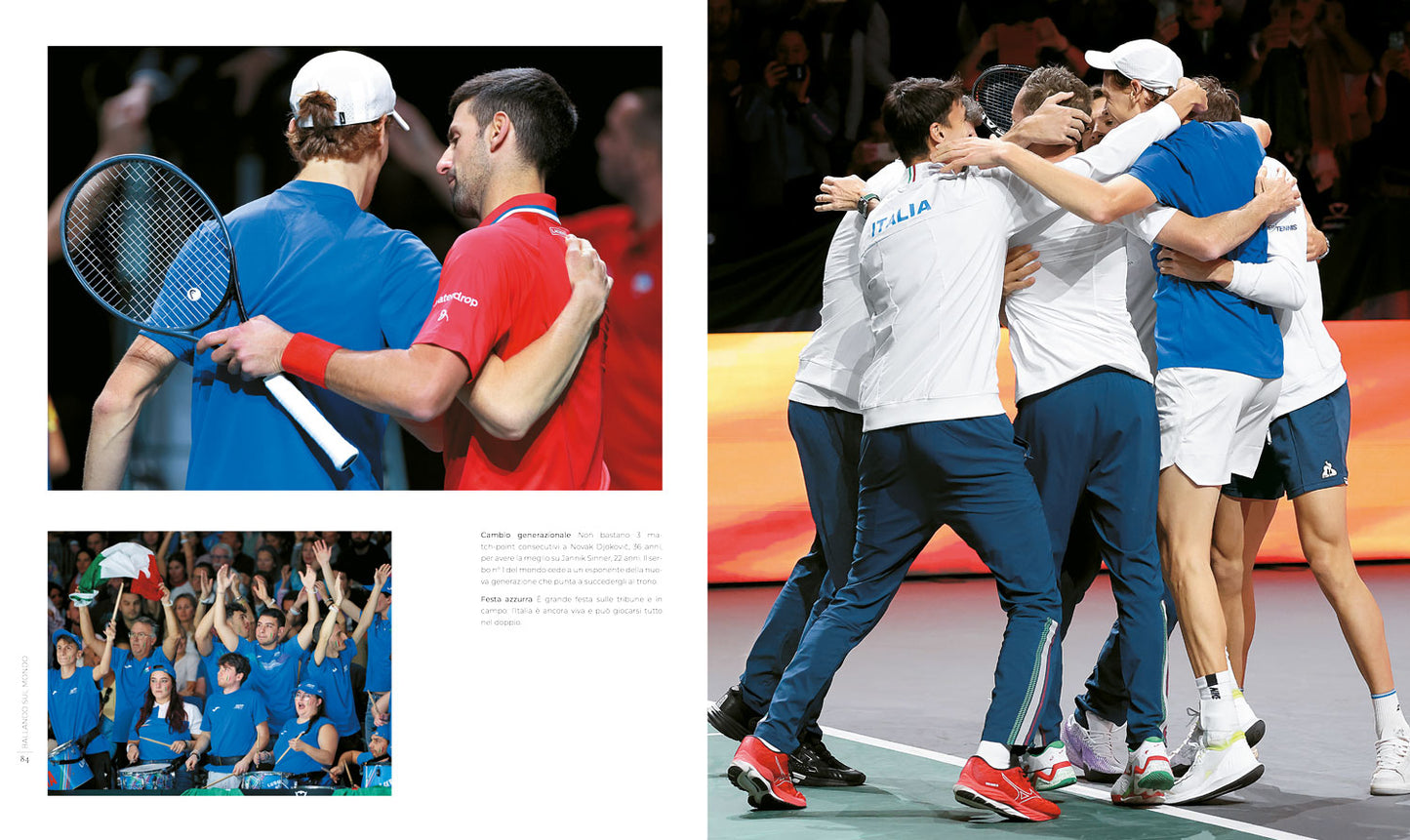 Ballando sul mondo. Il trionfo della coppa Davis