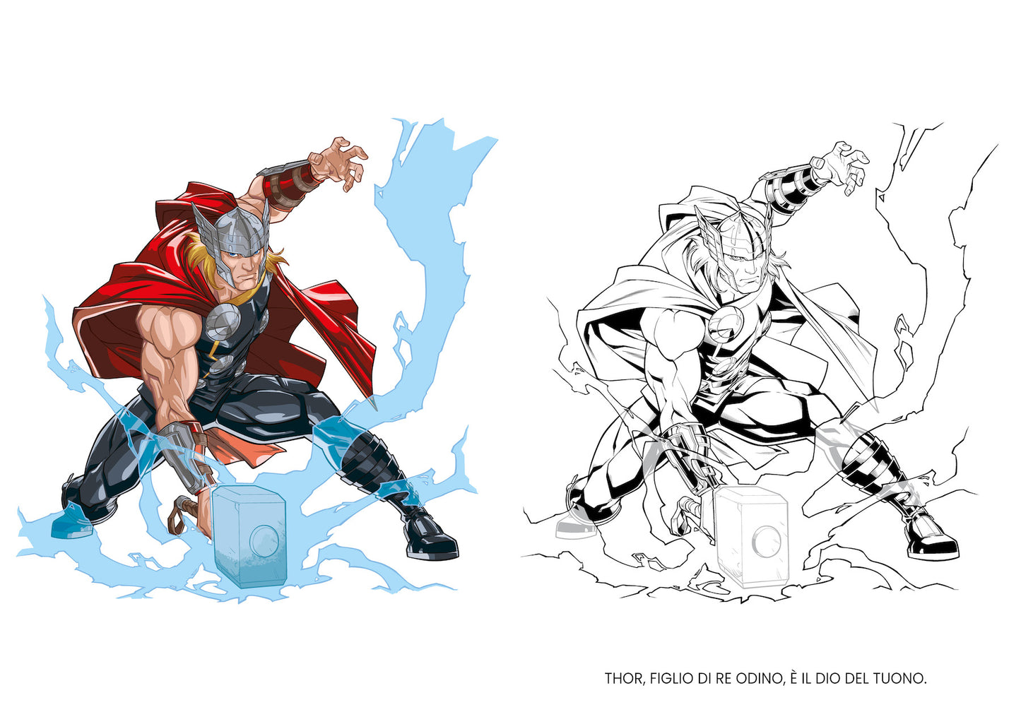 Marvel Avengers Primo album da colorare. Coraggiosi e forti