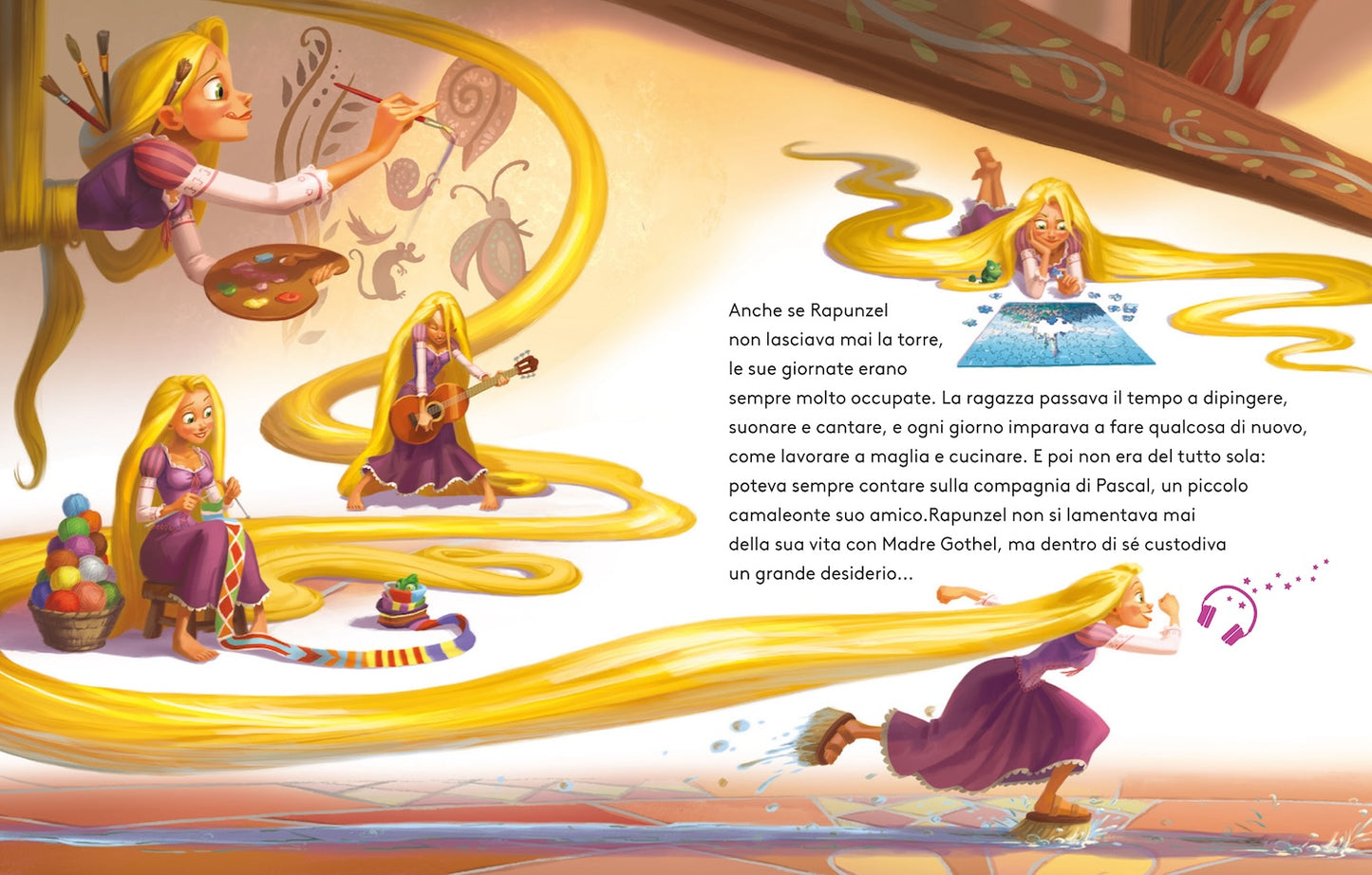 Rapunzel Leggi e Ascolta QR Code