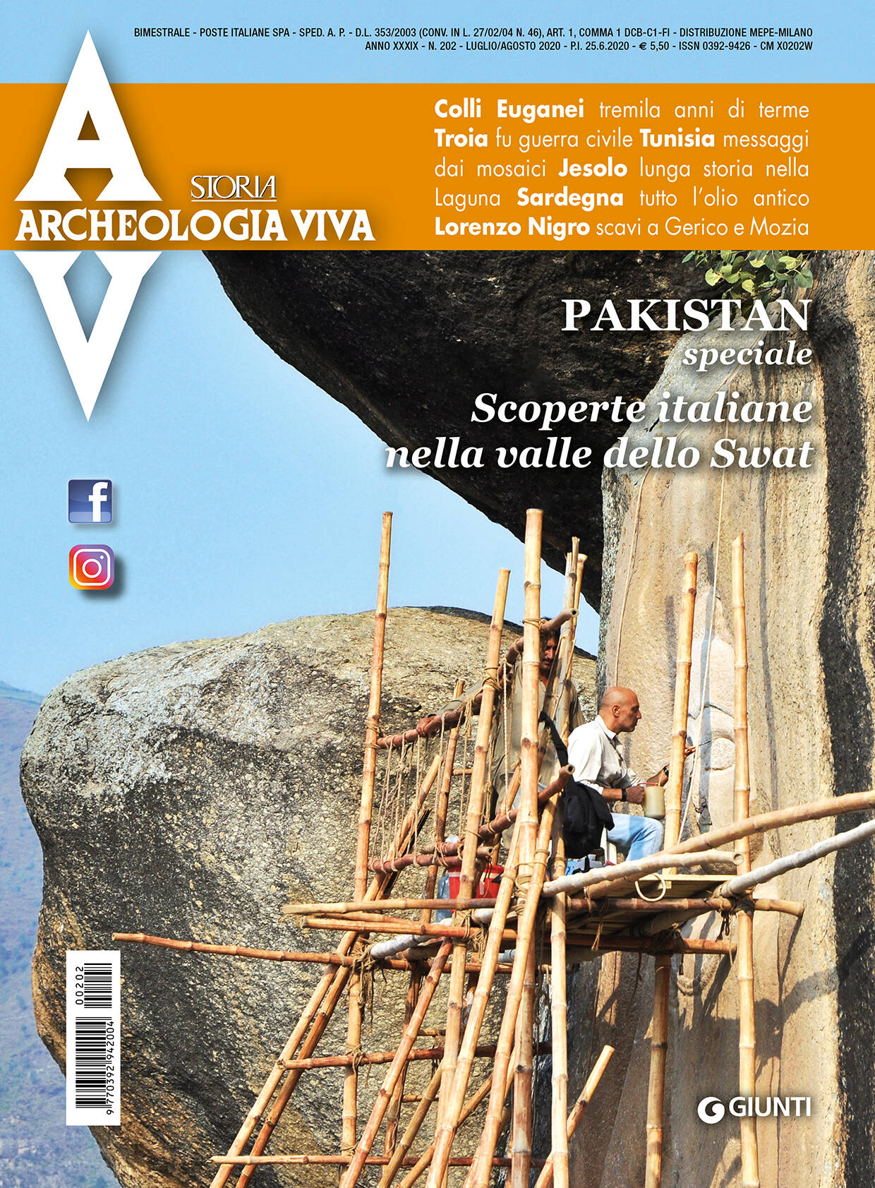 Archeologia Viva n. 202 - luglio/agosto 2020. Rivista bimestrale