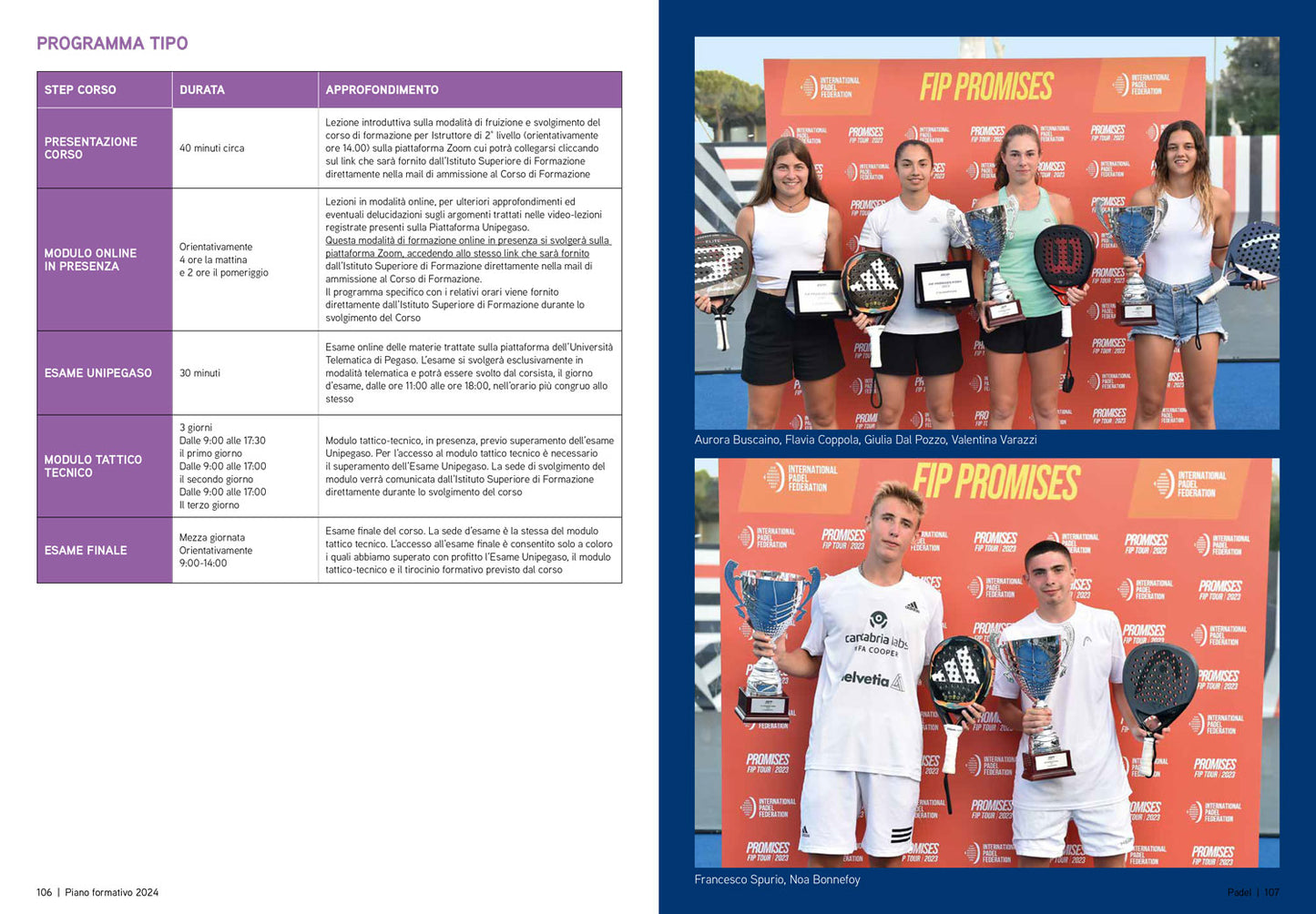 Piano formativo 2024