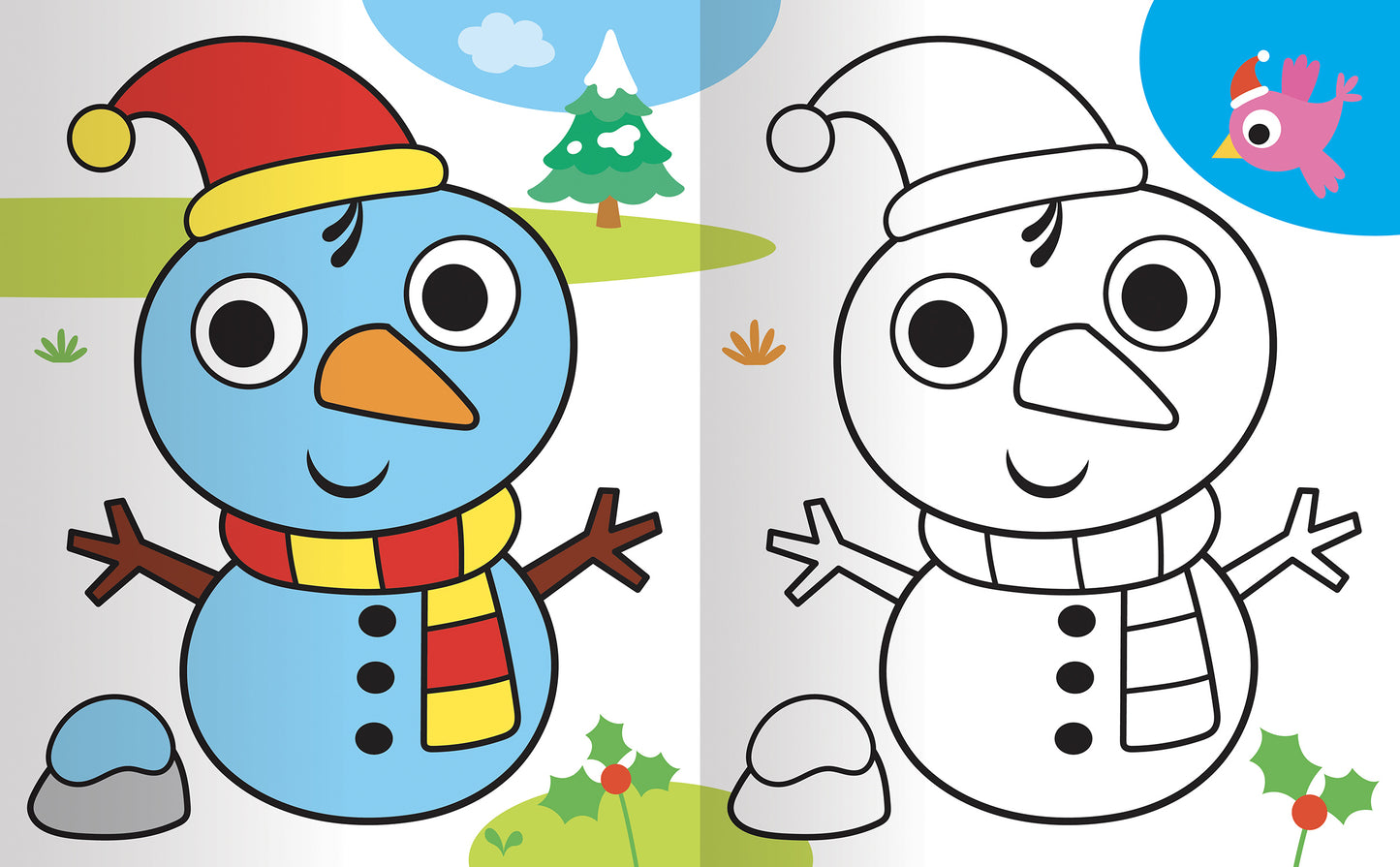 Calendario dell'Avvento. con 24 sorprese 3D per costruire il villaggio di Natale