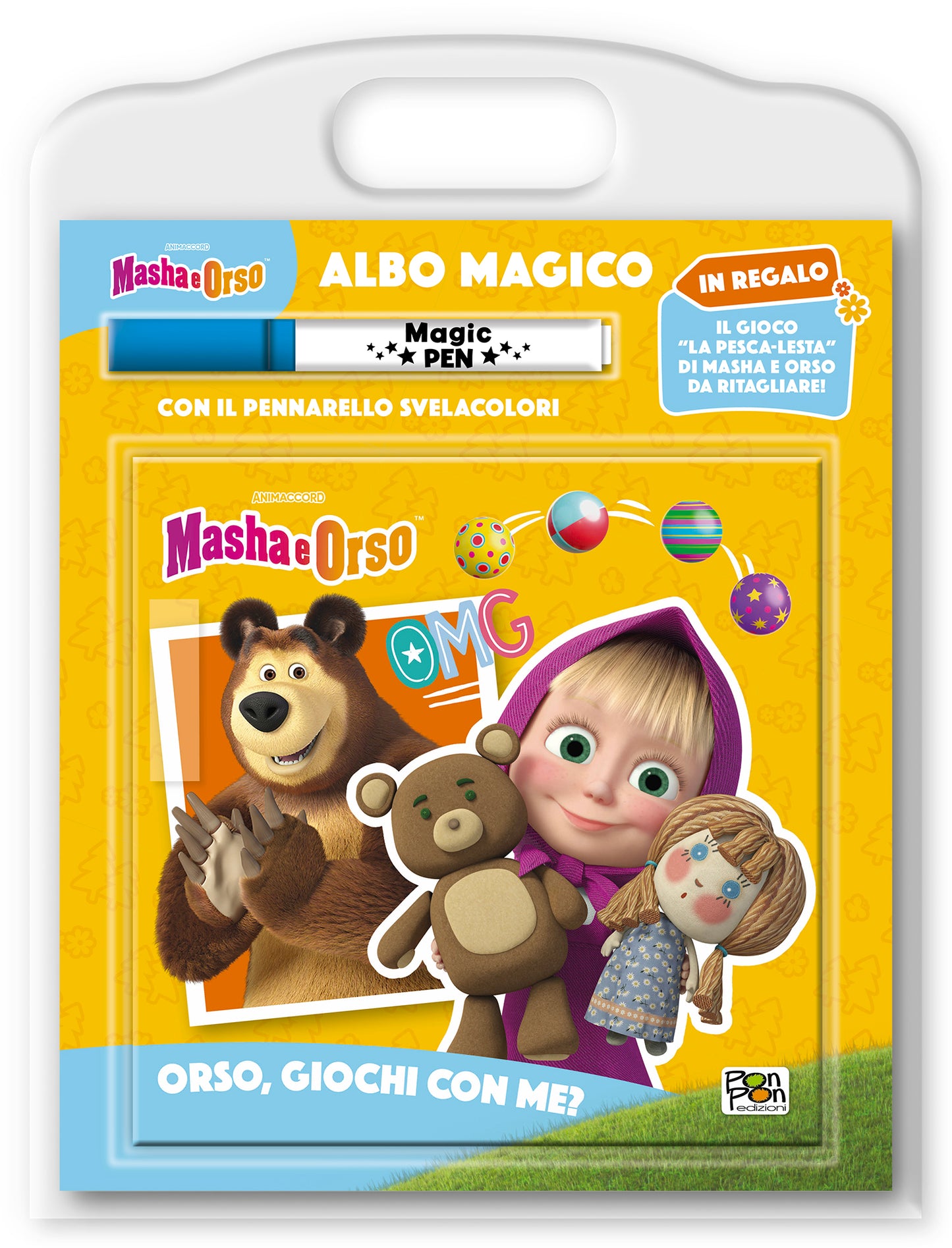 Masha e Orso. Albo magico. Orso, giochi con me?