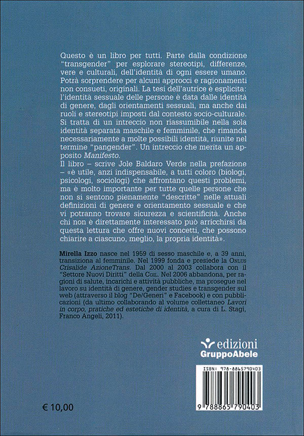 Oltre le gabbie dei Generi. Il Manifesto pangender