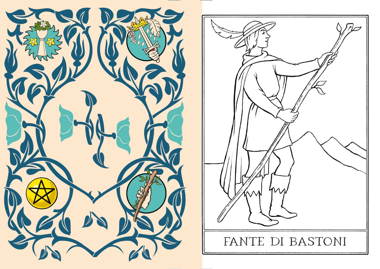 Colora i tuoi tarocchi. crea il tuo mazzo personale