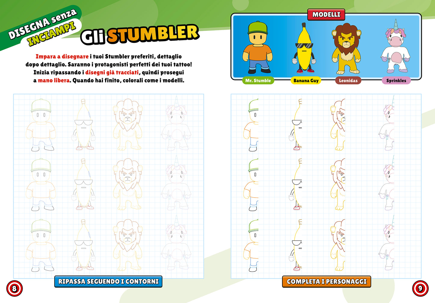 Stumble Guys. Tattoo book