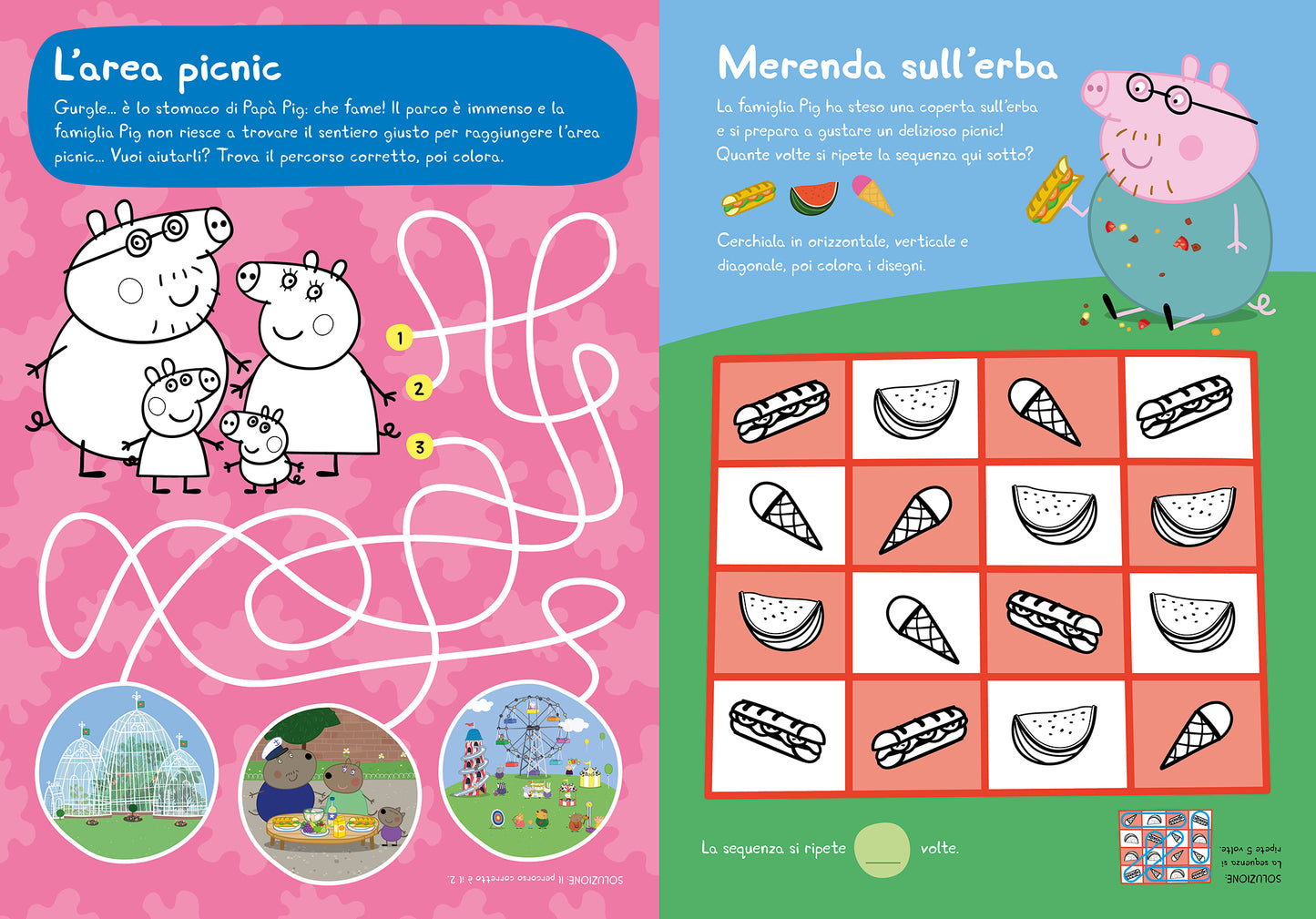 Peppa Pig. Activity con gadget. In gita con Peppa + Set macchinine