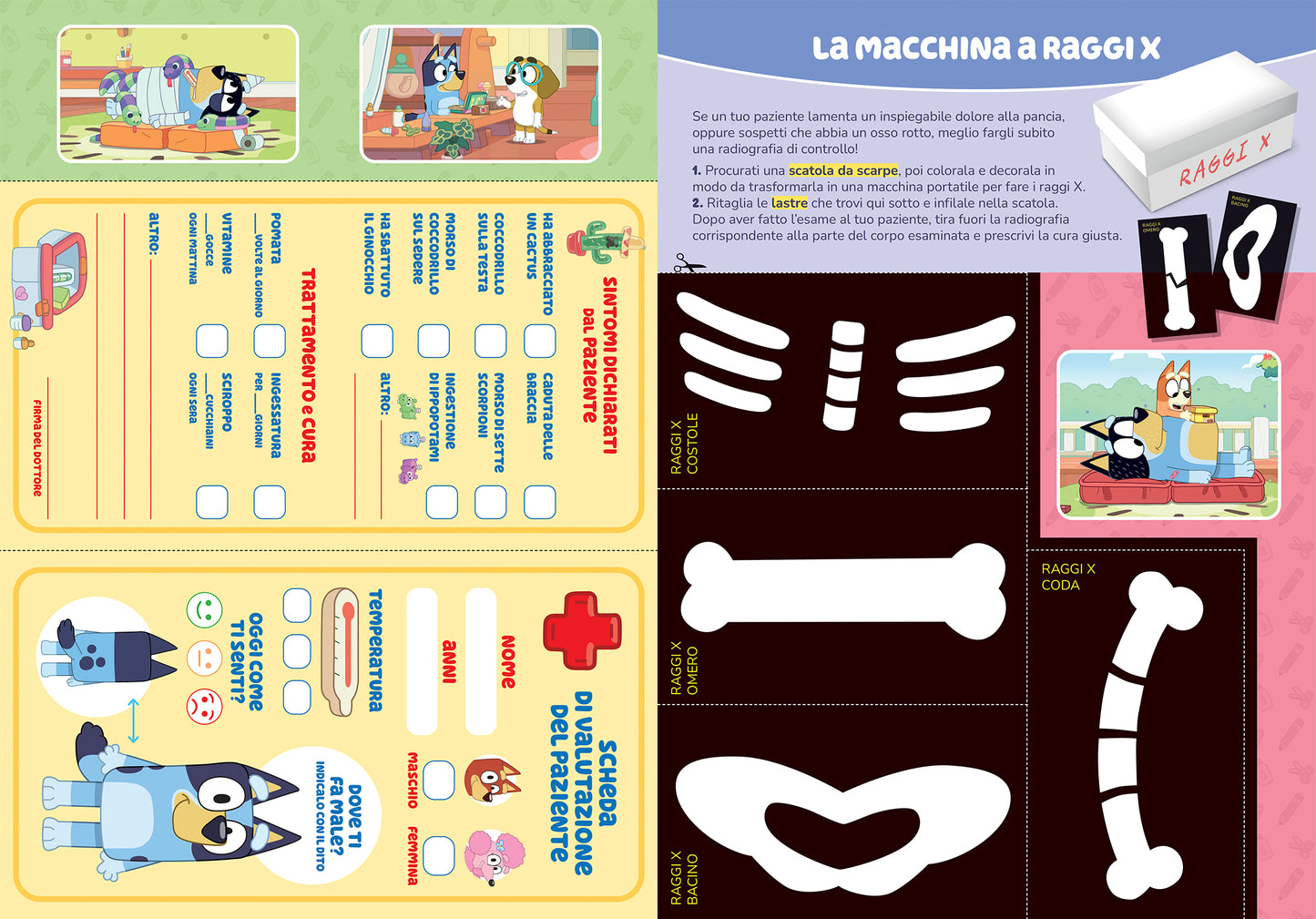 Bluey. Crea con Bluey + Il fantastico set del dottore