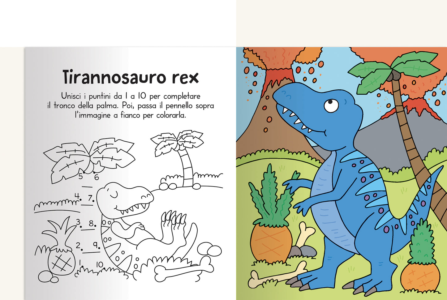 Magico Colore - Dinosauri. Basta aggiungere un po' d'acqua!