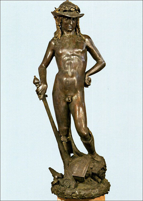 Cartolina. David (1435-1440 ca.). dopo il restauro 2008