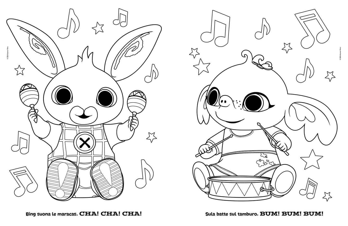 Bing. Il mio album pastello. Colori in allegria!