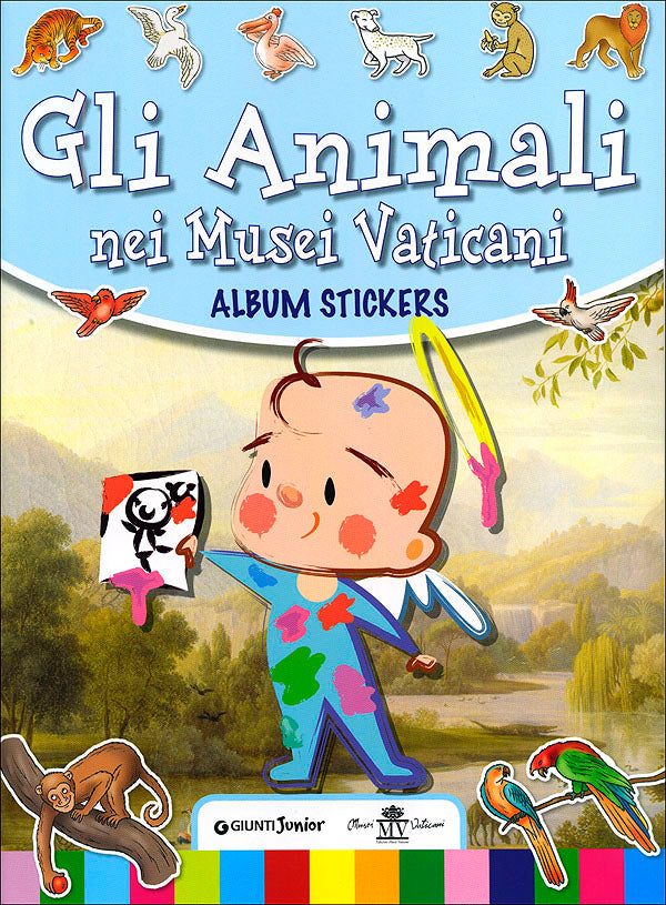 Gli animali nei Musei Vaticani - Album stickers