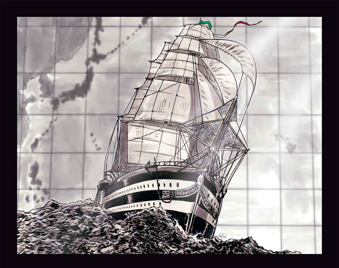 Calendario Marina Militare 2026 - da tavolo . Proiezione Globale