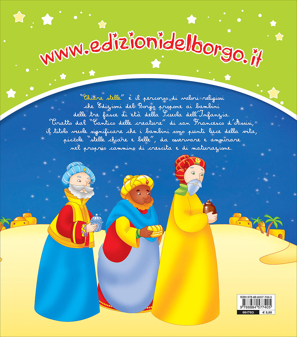 Chiare stelle - 3 anni. Per l'insegnamento dei primi valori religiosi nell'ambito della Scuola dell'Infanzia