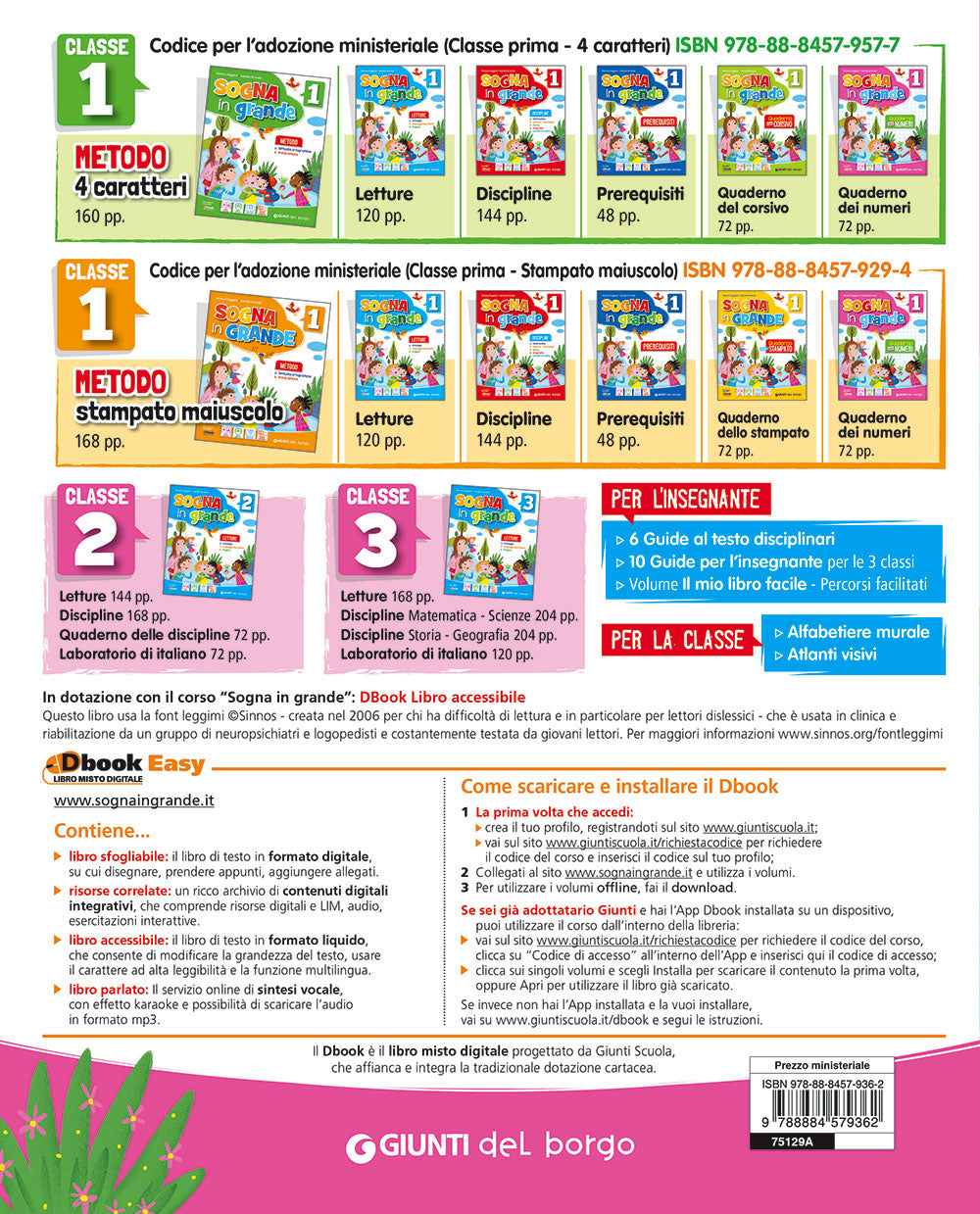 Sogna in grande 1 - Quaderno dei numeri