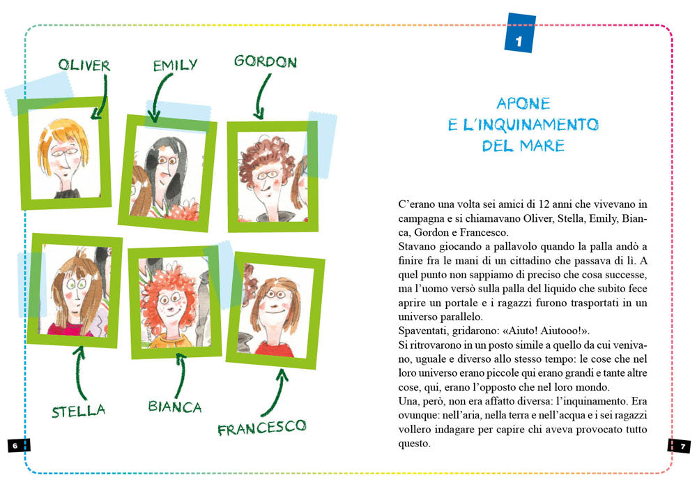 Quei sei contro l'inquinamento