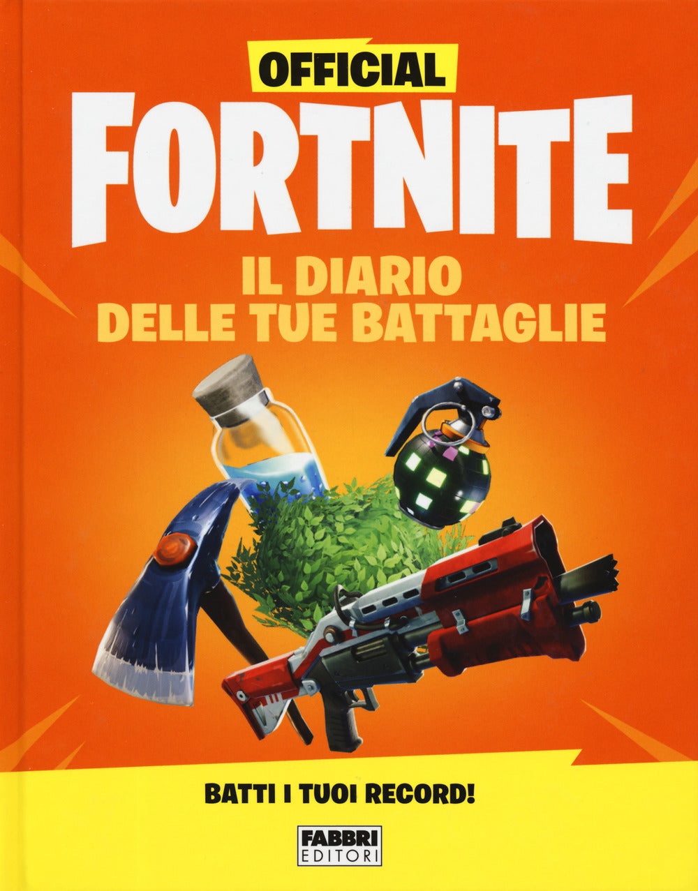 Official Fortnite. Il diario delle tue battaglie.