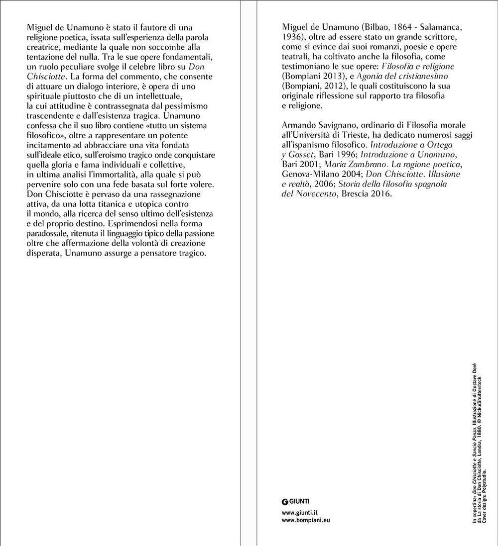 Vita di Don Chisciotte e Sancio e altri scritti sul Chisciotte. Testo spagnolo a fronte