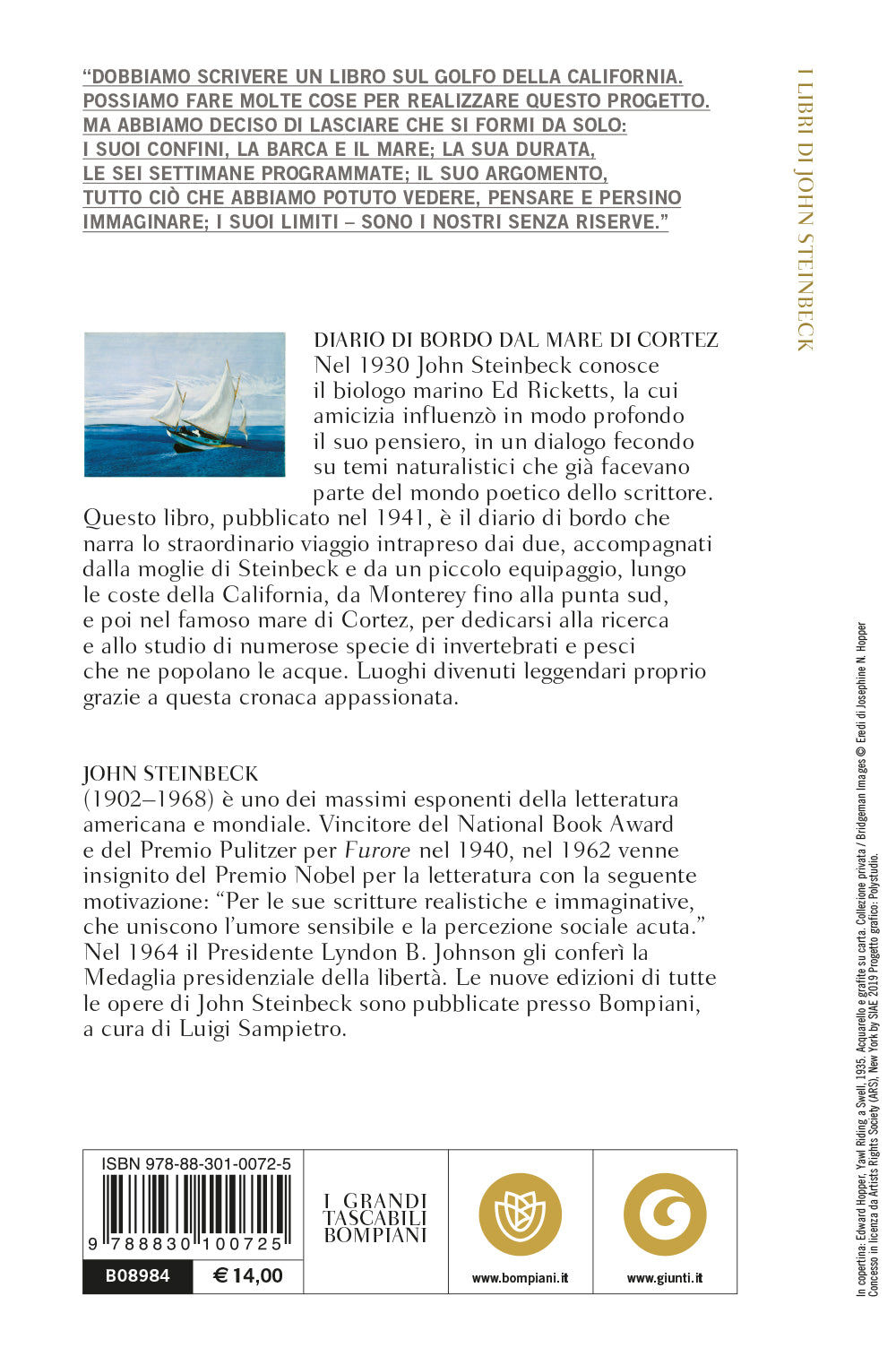 Diario di bordo dal mare di Cortez