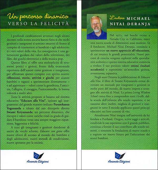 Educare con gioia. Come aiutare i ragazzi di oggi a scoprire i veri valori della vita