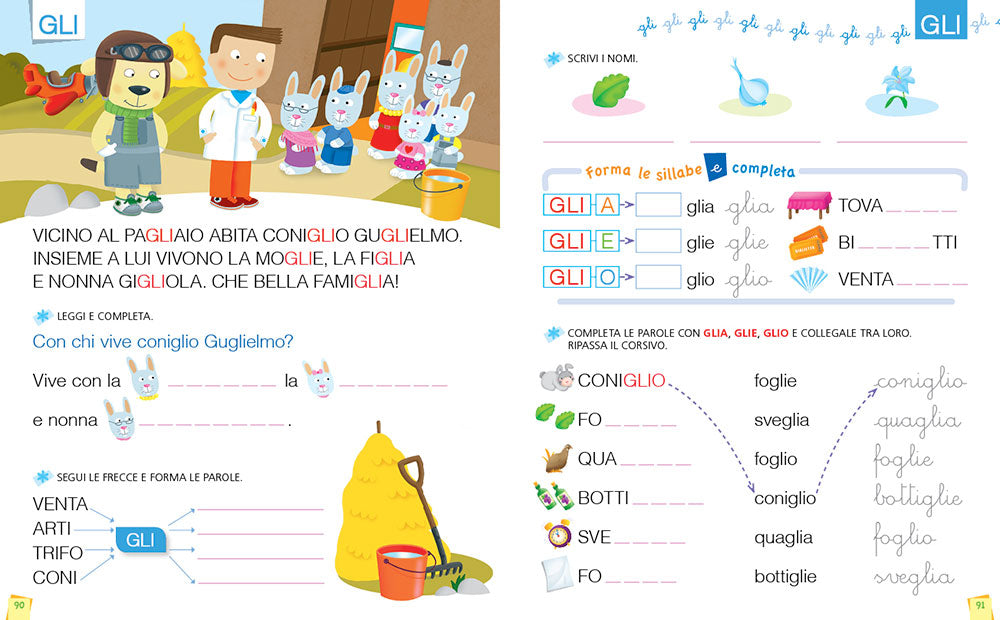 Imparo a leggere e a scrivere