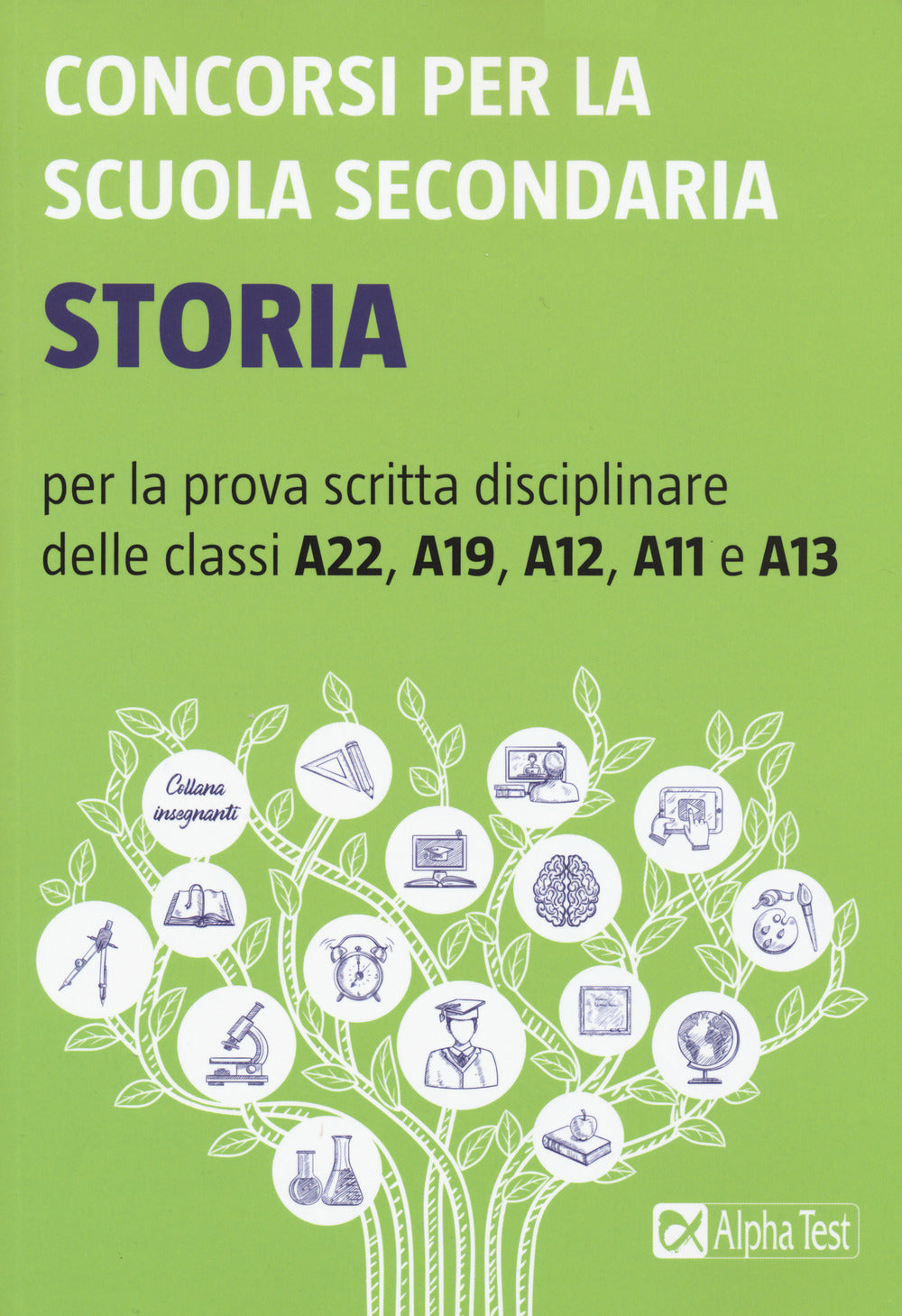 Concorsi per la scuola secondaria. Storia per la prova scritta disciplinare delle classi A22, A19, A12, A11 e A13.