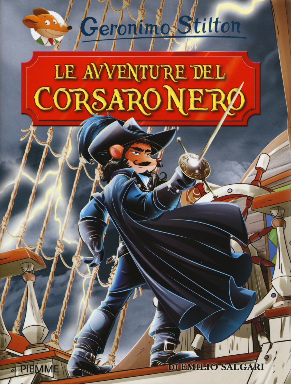 Le avventure del Corsaro Nero di Emilio Salgari.