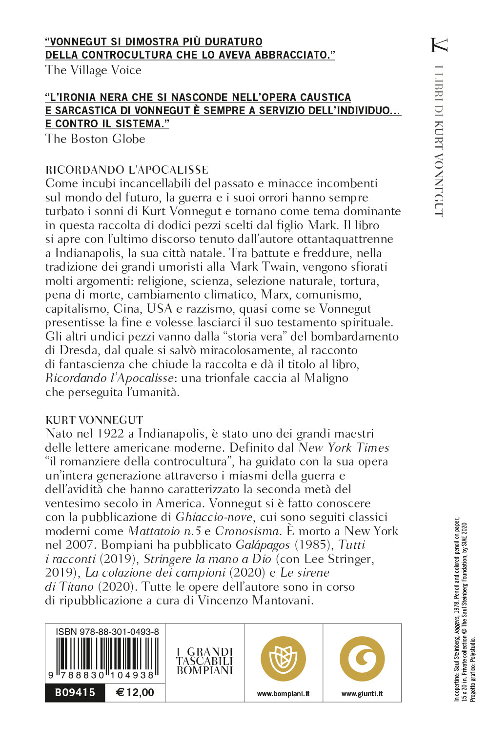 Ricordando l'Apocalisse. e altri scritti nuovi e inediti sulla guerra e sulla pace