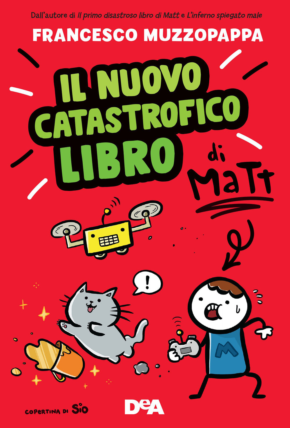 Il nuovo catastrofico libro di Matt.