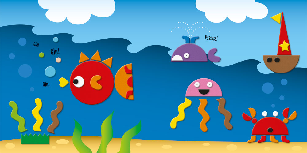 Gioca con il Foam. Con più di 200 pezzi di Foam